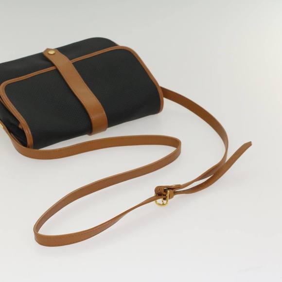 SAINT LAURENT Shoulder Bag PVC Leather Black Auth am4843 - Picture 7 of 16